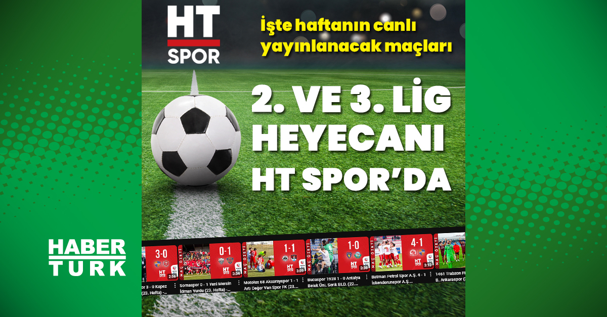2. ve 3. Lig'de Günün Sonuçları