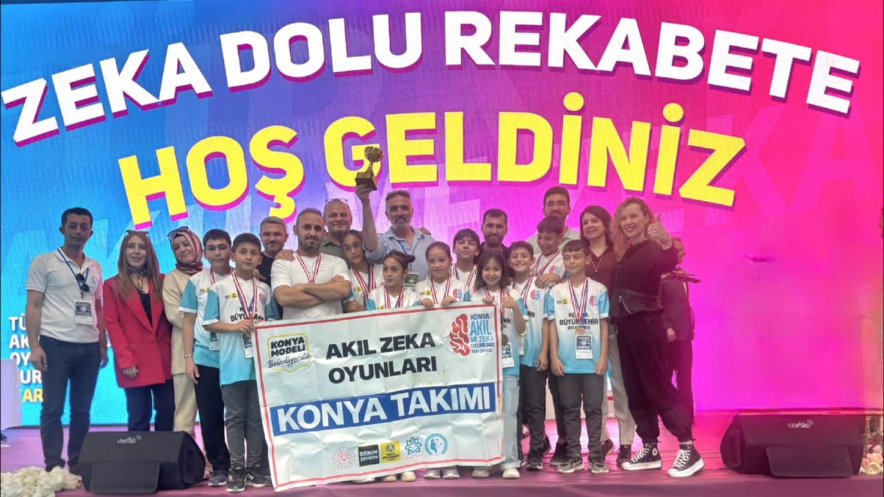 Konya Takımı, Akıl ve Zekâ Oyunlarında Türkiye Birincisi Oldu