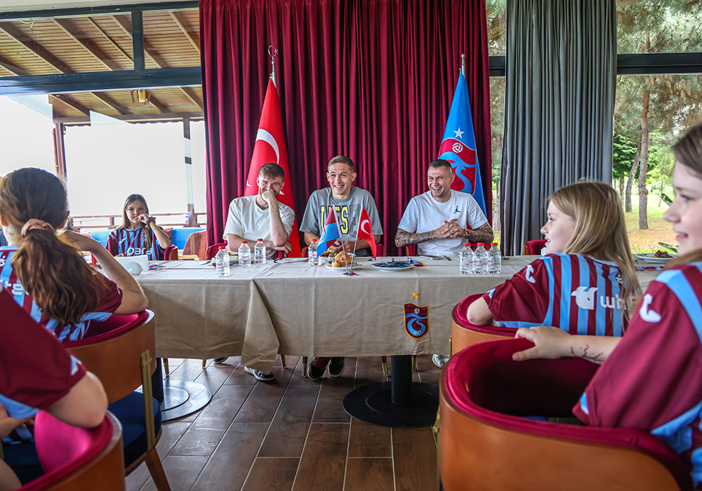 Trabzonspor, Savaş Mağduru Çocuklara Umut Oldu