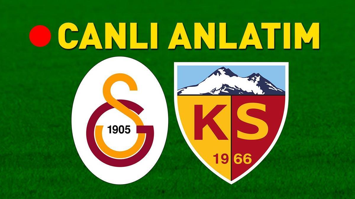 Galatasaray Şampiyonluk İçin Kayseri Karşısında