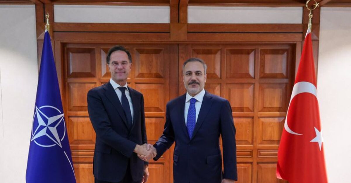 Dışişleri Bakanı Fidan, NATO Genel Sekreteri Rutte ile Ukrayna Savaşı'nı Görüşü