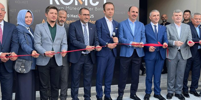 Konya Müteahhitler Birliği KOMÜT Yeni Hizmet Binası Açıldı