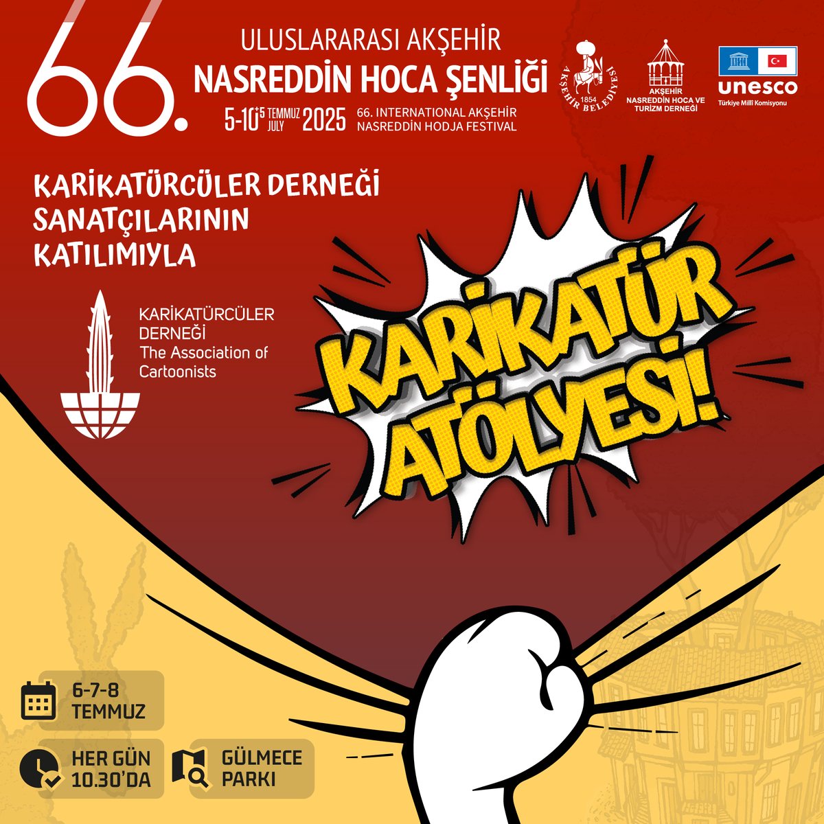 Akşehir Belediyesi'nden Uluslararası Nasreddin Hoca Şenliği'nde Atölye Günleri