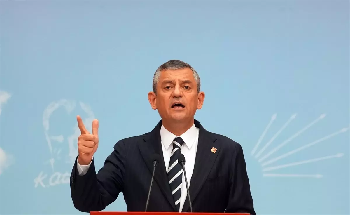 CHP Lideri Özgür Özel'den Yolsuzluk İddialarına Sert Tepki