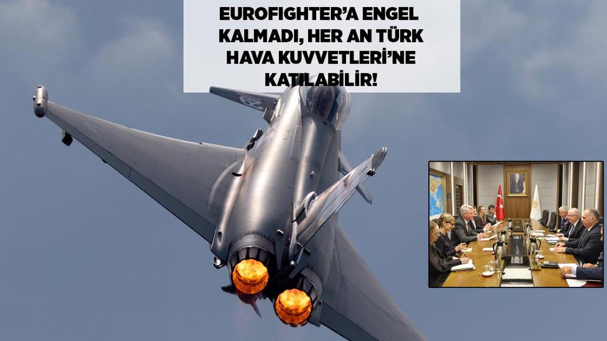 Eurofighter Typhoon Jetleri Türk Hava Kuvvetleri'ne Katılmaya Hazırlanıyor