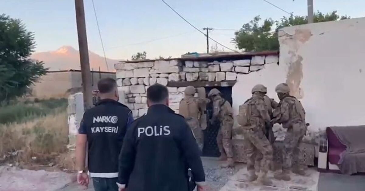 72 İlde Uyuşturucu Operasyonu: Bin 933 Şüpheli Yakalandı