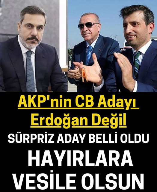 AK Parti'nin Cumhurbaşkanı Adayı Erdoğan Yerine Şaşırtan İsim Açıklandı
