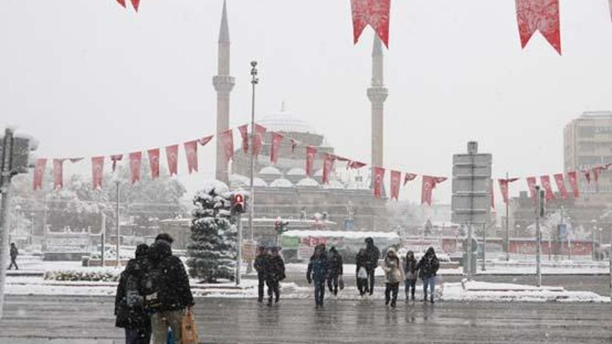 Kayseri, Nevşehir ve Niğde'de Eğitime Kar Engeli