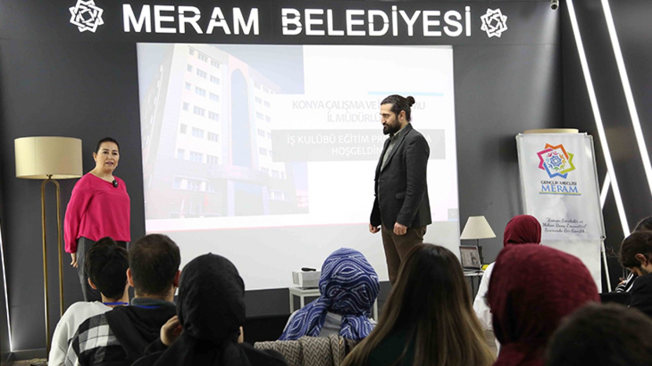 Meram Belediyesi'nden Gençlere Kariyer Desteği