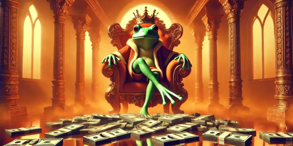 Memecoin PEPE, Uniswap'ı Geride Bırakarak Piyasalarda Yükselişe Geçti