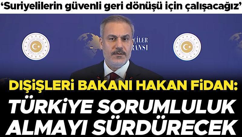 Türkiye, Suriye'deki Gelişmeler İçin Destek Sunmaya Hazır