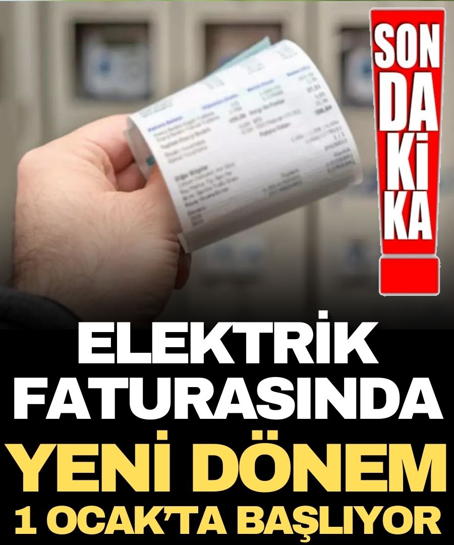 Elektrik Faturalarında Yeni Dönem Başlıyor