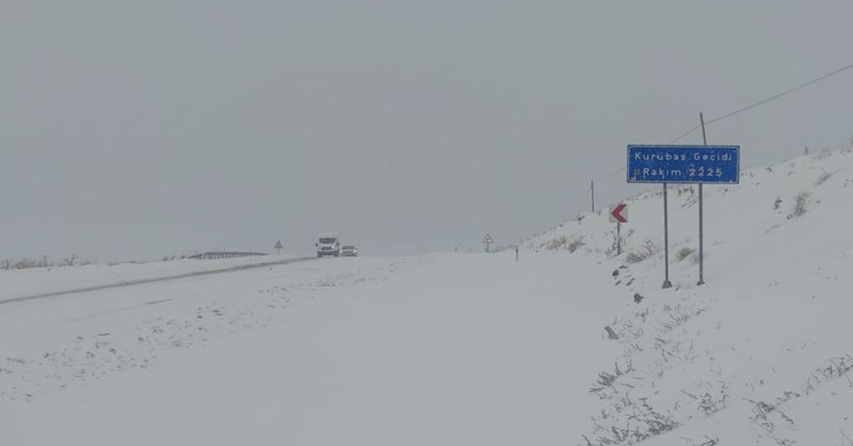 Van'da Yoğun Kar Yağışı Ulaşımı Aksattı