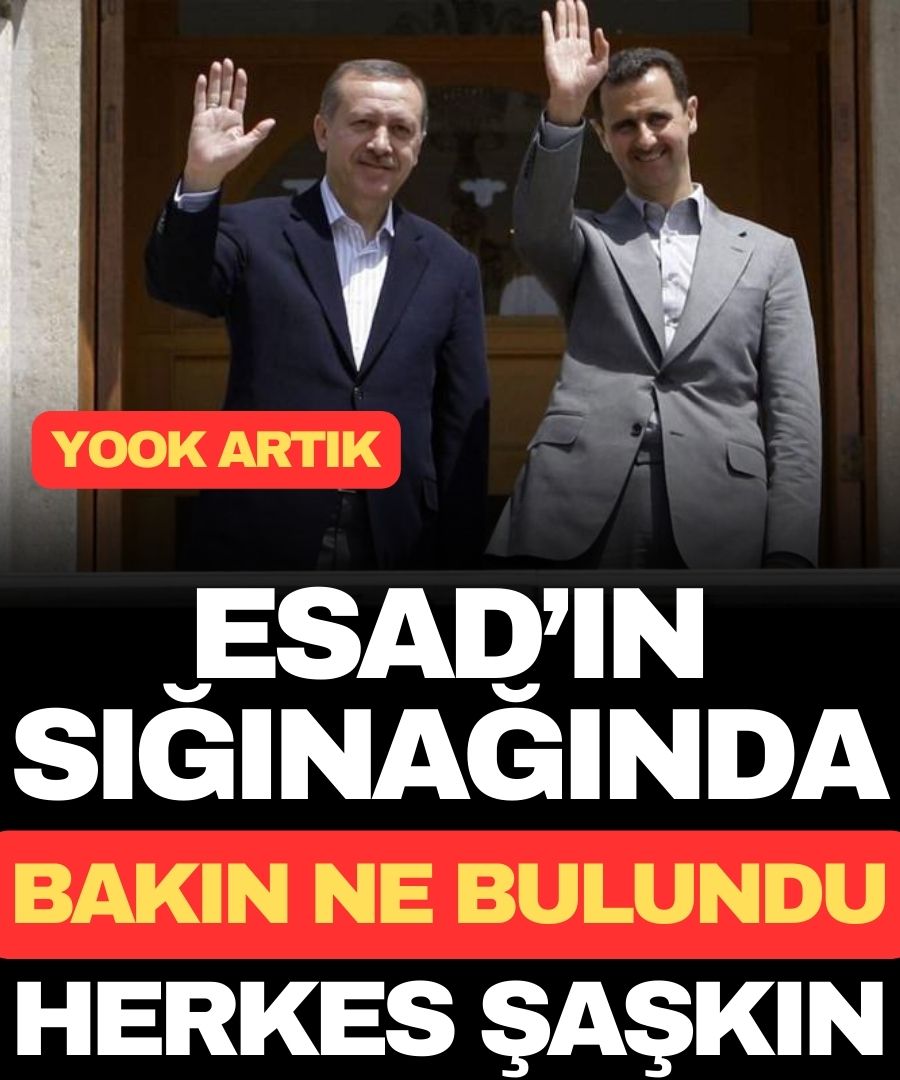 Esad'ın Sığınağındaki Şaşırtıcı Keşifler Ortaya Çıktı