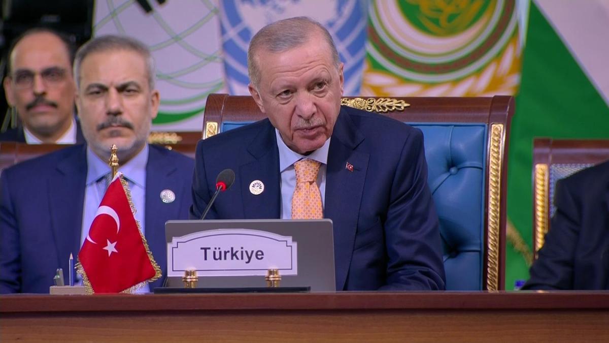 Erdoğan: Suriye de İsrail Yayılmacılığının Hedefi