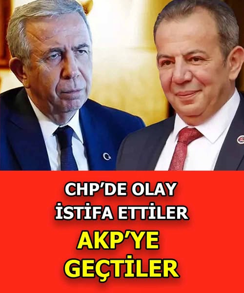 CHP'den İstifa Edenler AKP'ye Katıldı