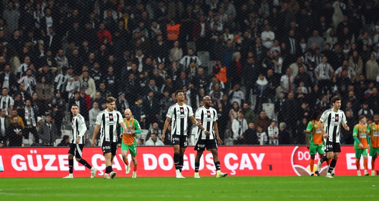 Beşiktaş Alanyaspor ile 1-1 Berabere Kaldı: Zirveden Uzaklaşıyor