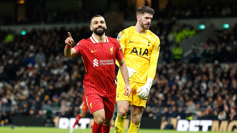 Liverpool, Tottenham'ı Farklı Geçti: Salah Rekor Kırdı