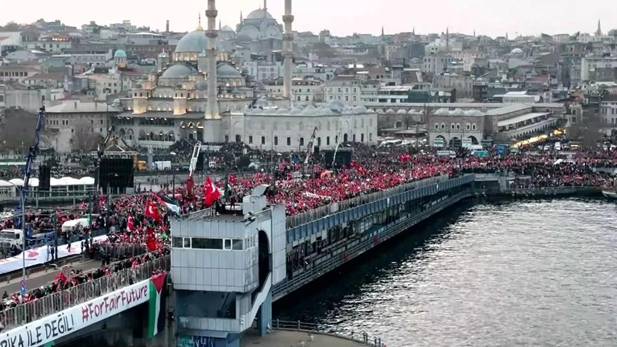 Galata'da Gazze İçin Barış Yürüyüşü Düzenlenecek