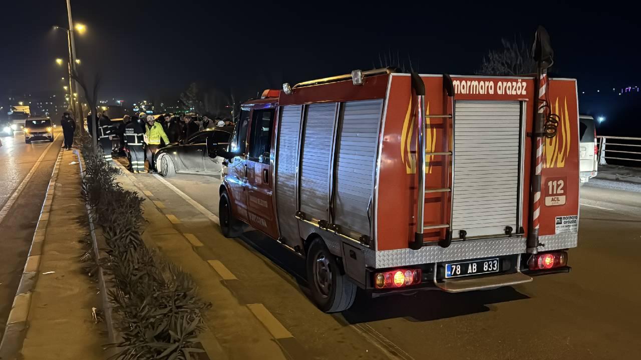 Karabük'te Zincirleme Trafik Kazasında 5 Kişi Yaralandı