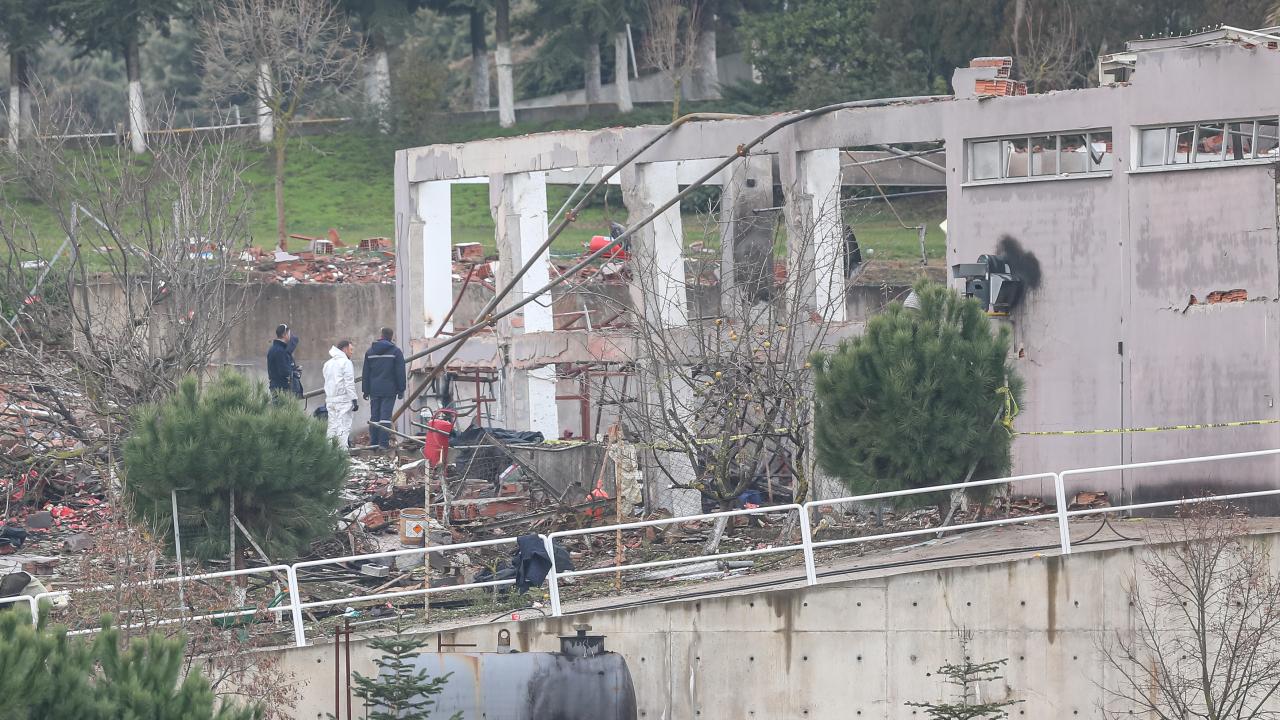 Balıkesir'deki Mühimmat Fabrikasında Meydana Gelen Patlama Kameralara Yansıdı