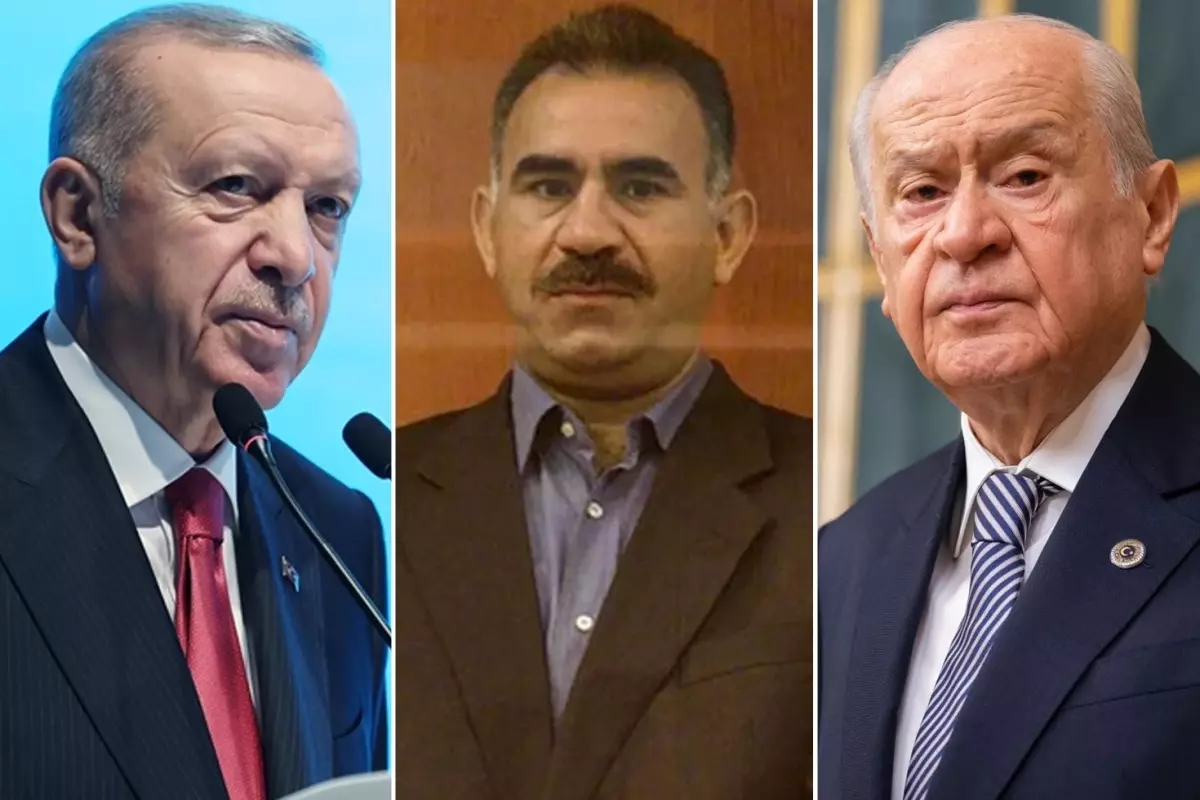 Öcalan'dan Erdoğan ve Bahçeli'ye Destek Mesajı