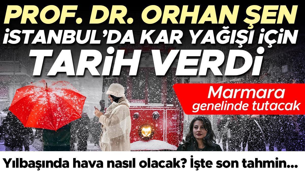 Uzman Meteorolog Yılbaşı Hava Durumunu Açıkladı: İstanbul'a Kar Geliyor mu?