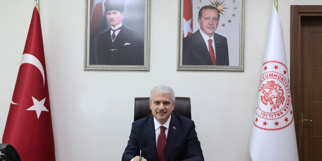 Konya Valisi Akın, 1 Mayıs Emek ve Dayanışma Günü'nde Mesaj Yayınladı