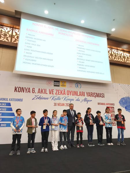 Konya'da Akıl ve Zekâ Oyunları Yarışması İl Finalleri Tamamlandı