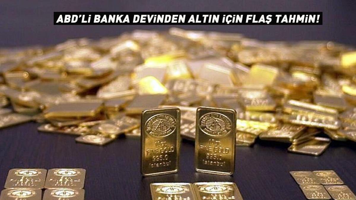Altın Fiyatları Rekor Kırmaya Devam Edebilir mi? Goldman Sachs'tan Flaş Tahmin