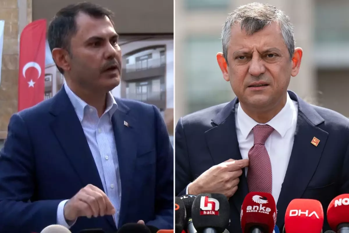 Bakan Kurum, Özgür Özel'e Kanal İstanbul Tepkisi: 