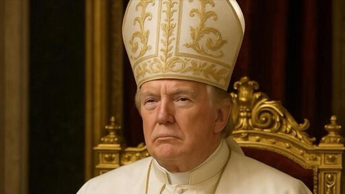 Trump, Sosyal Medyada Papa Olarak Görüntülendi: Yapay Zeka ile Üretilen Fotoğraf Ortaya Çıktı