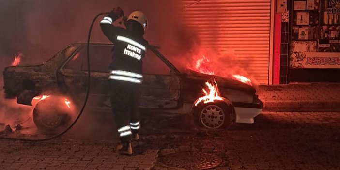 Konya'da Araç Kundaklama Olayları: Emniyet'ten Açıklama
