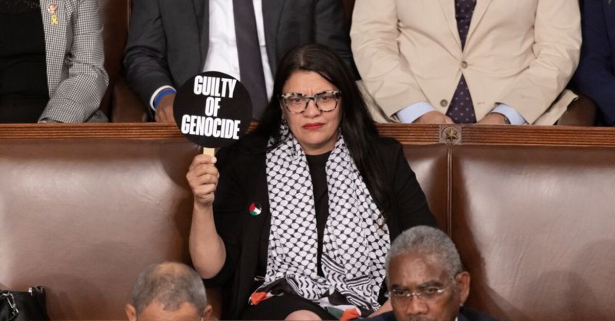ABD Kongre Üyesi Tlaib, İsrail'in Eylemlerini Suç Ortağı Olarak ABD'yi İtham Etti