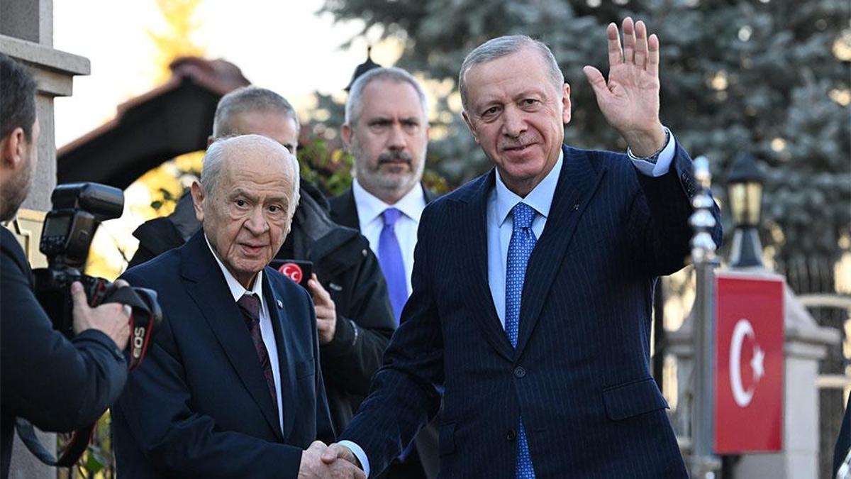 Erdoğan ve Bahçeli Bugün Görüşecek