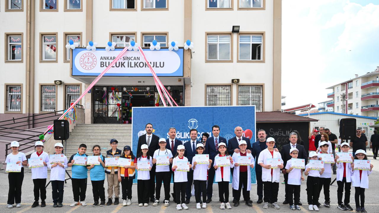 Sağlıklı Çocuk Sağlıklı Gelecek Projesi Ankara'da Başladı