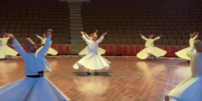 Konya'da Teşrif-i Mevlana Etkinlikleri Kapsamında Sema Ayini Şerifi İcra Edildi