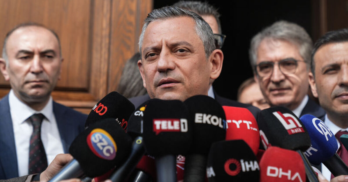 CHP Lideri Özgür Özel: 