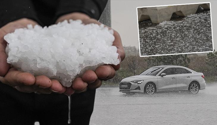 Ankara'da Misket Büyüklüğünde Dolu Yağışı: Meteoroloji 5 Günlük Hava Tahminini Duyurdu