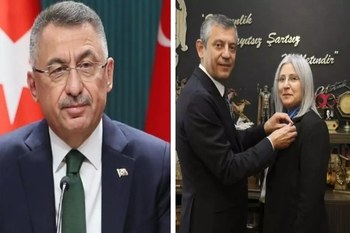 Eski Cumhurbaşkanı Yardımcısı Fuat Oktay'ın Eski Eşi CHP'ye Katıldı