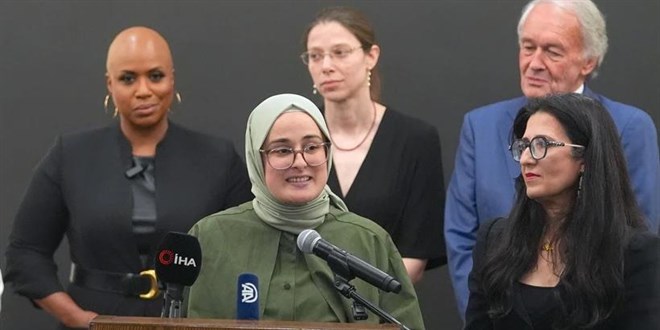 7 Haftalık Gözaltı Sonrası Serbest Bırakılan Rümeysa Öztürk, Massachusetts'e Döndü