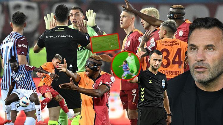 Trabzonspor - Galatasaray Derbisinde Tartışmalı Pozisyonlar ve 2-0 Galibiyeti