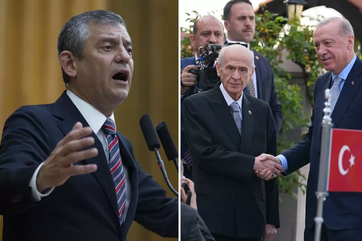 CHP Lideri Özgür Özel, Devlet Bahçeli'ye Eleştiri Yöneltti: 