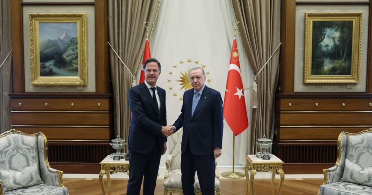 Cumhurbaşkanı Erdoğan, NATO Genel Sekreteri Rutte ile Bir Araya Geldi