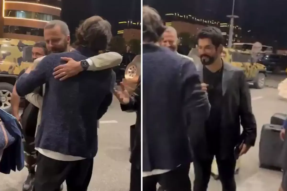 Burak Özçivit'in Davetteki Samimiyet Sergisi Gündem Oldu