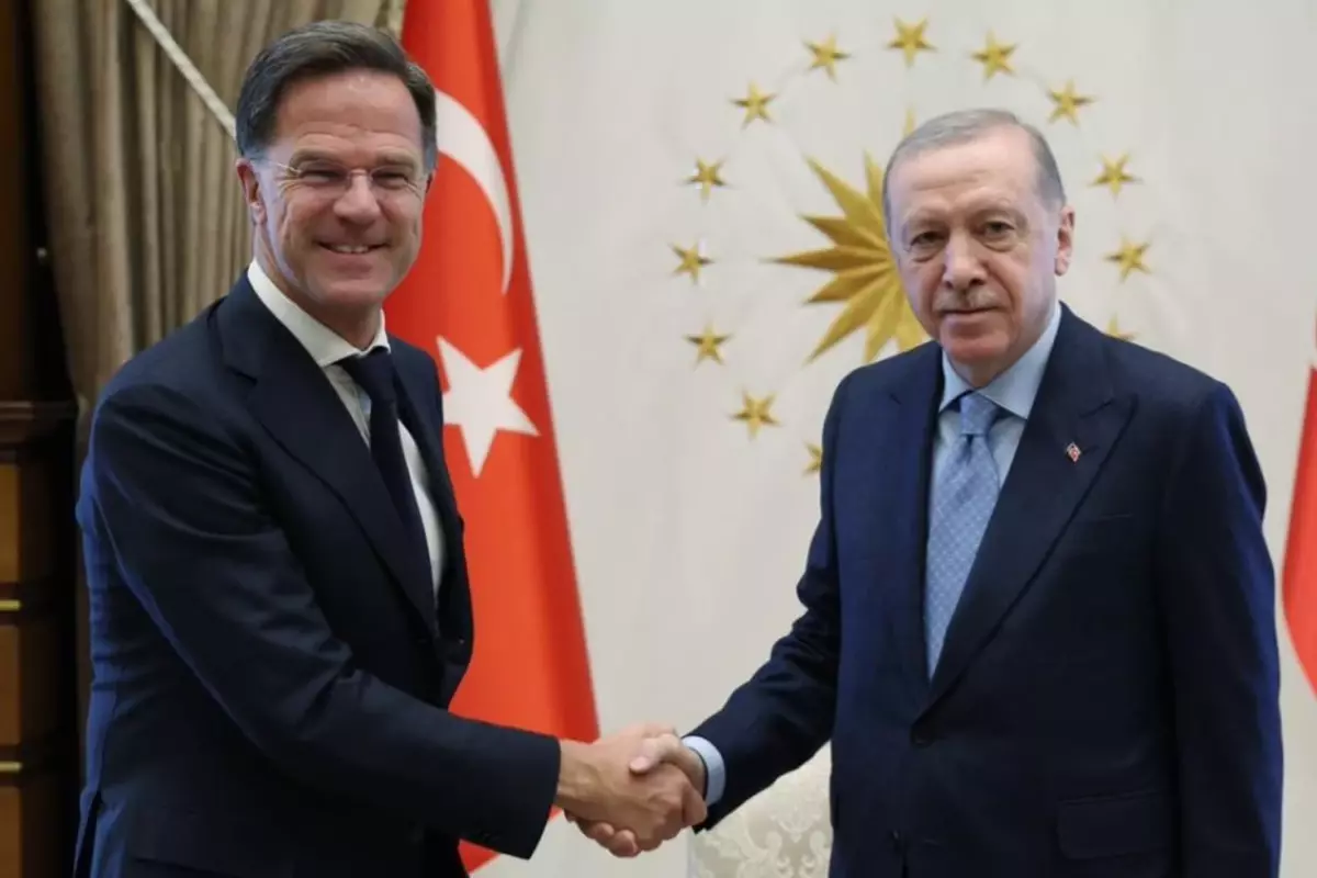Cumhurbaşkanı Erdoğan, NATO Genel Sekreteri Rutte ile Bir Araya Geldi