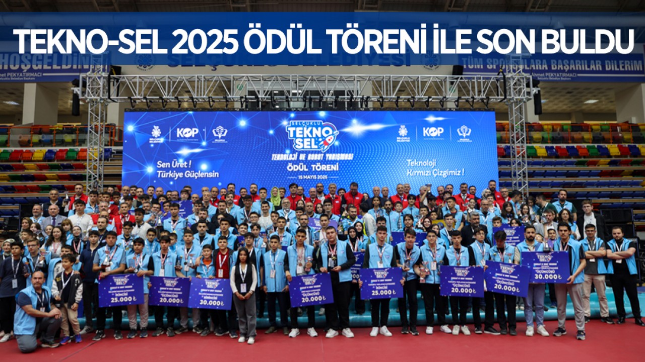 TEKNOSEL 2025 Ödül Töreni ile Kapanış Yapıldı: Gençlerin Teknolojiye İlgi Duyuşu Destekleniyor