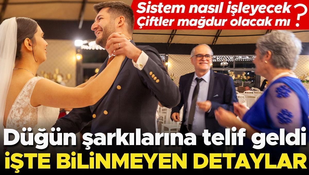 Düğünlerde Telif Ücreti Uygulaması: Gelin ve Damatlar Mağdur Olacak mı?