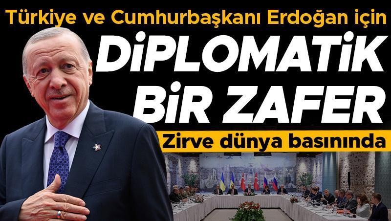 Dolmabahçe Zirvesi Dünya Basınında: Türkiye'nin Diplomatik Başarısı Övgüler Aldı