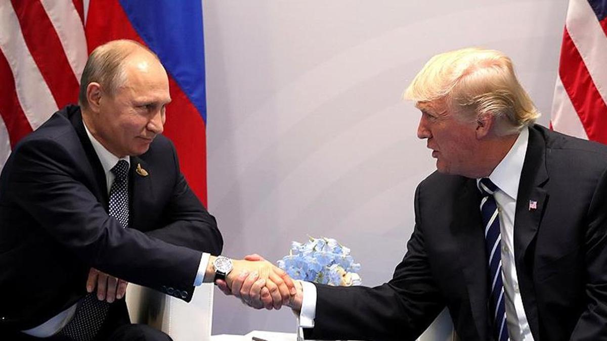 Trump, Putin ile Pazartesi Günü Görüşme Yapacağını Duyurdu